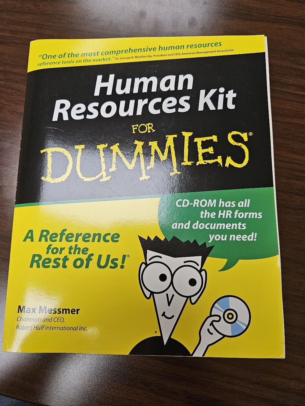 Human Resources Kit For Dummies Paperback